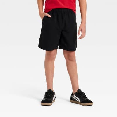 Boys' Hybrid Pull-On Shorts - art class™ Black XXL