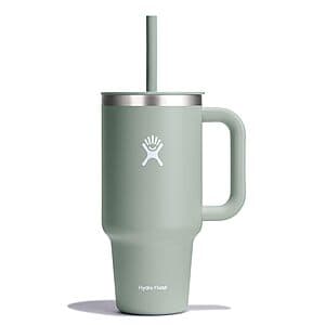 32-Oz Hydro Flask Travel Tumbler Stainless Steel Insulated Cup (Agave) $21