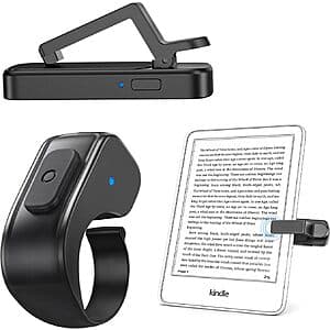 Prime: DATAFY Remote Control Page Turner Ring for eReaders (various) $4.95 + Free S&H