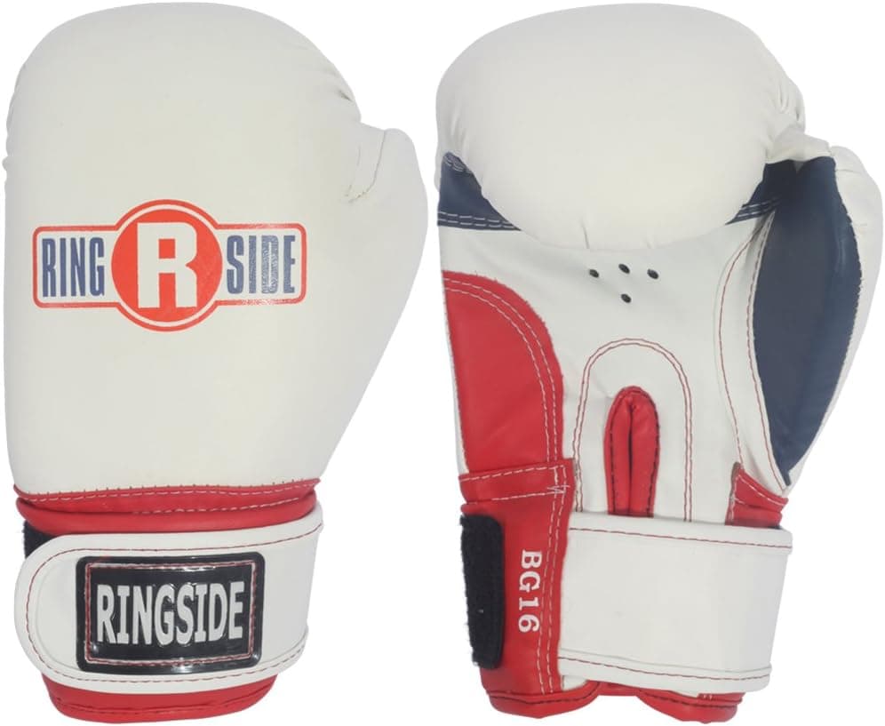 Ringside Pro Style Boxing Gloves - Youth, White
