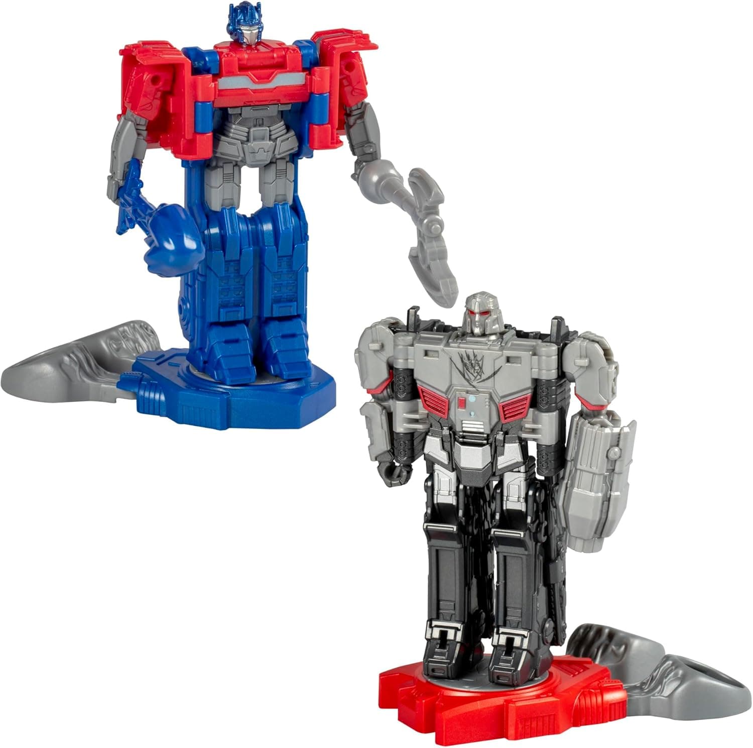 Transformers One Robot Battlers - Optimus Prime & Megatron