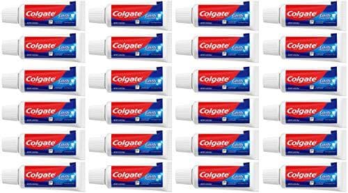 24-Pack 1oz Colgate Cavity Protection Travel Toothpaste with Fluoride Amazon