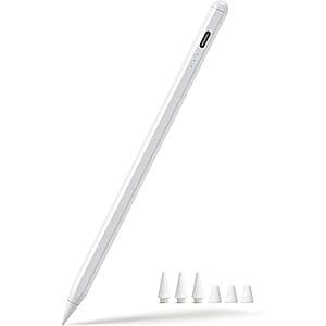 Prime Members: iPad Stylus Pen with Palm Rejection & Tilt Sensitivity - $4.50
