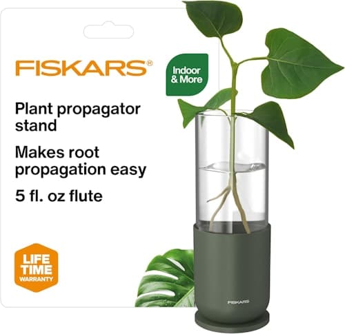 Fiskars Plant Propagator Glass Vase with Stand - 23% Off