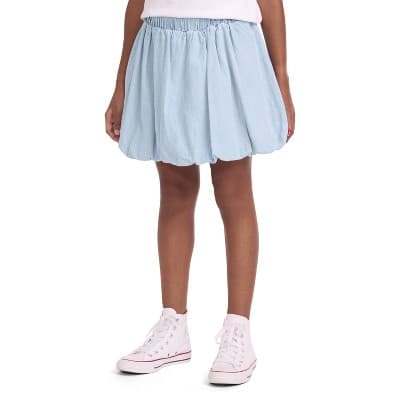 Levi's® Girls' Denim Bubble Skirt - Light Blue L