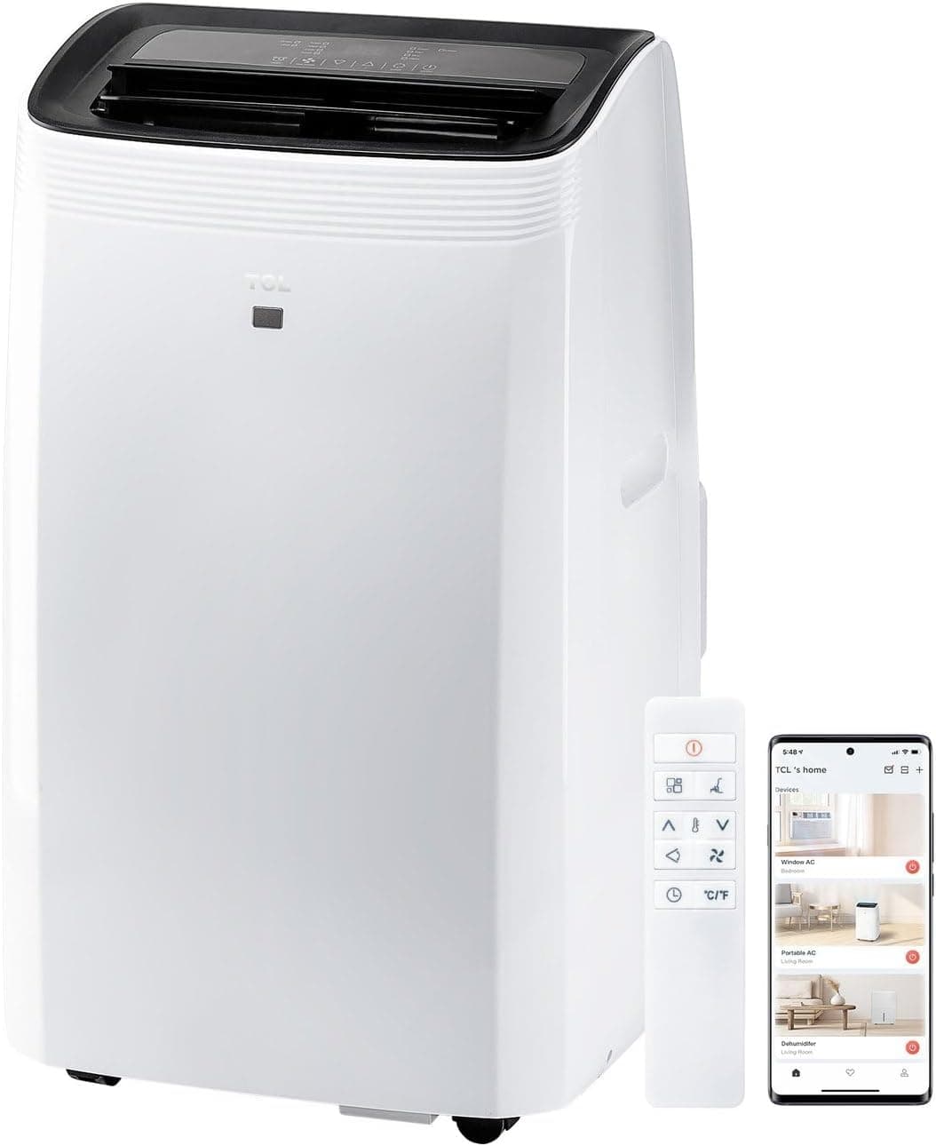 Powerful Smart Portable Air Conditioner with Heat and Alexa