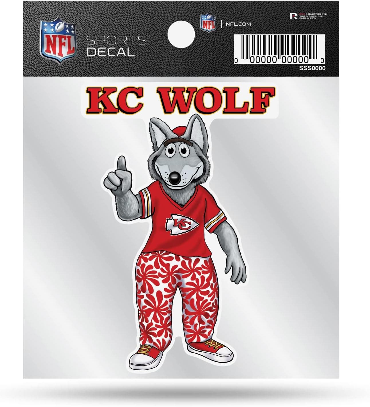 Cheer on the Chiefs with this NFL Mascot Decal