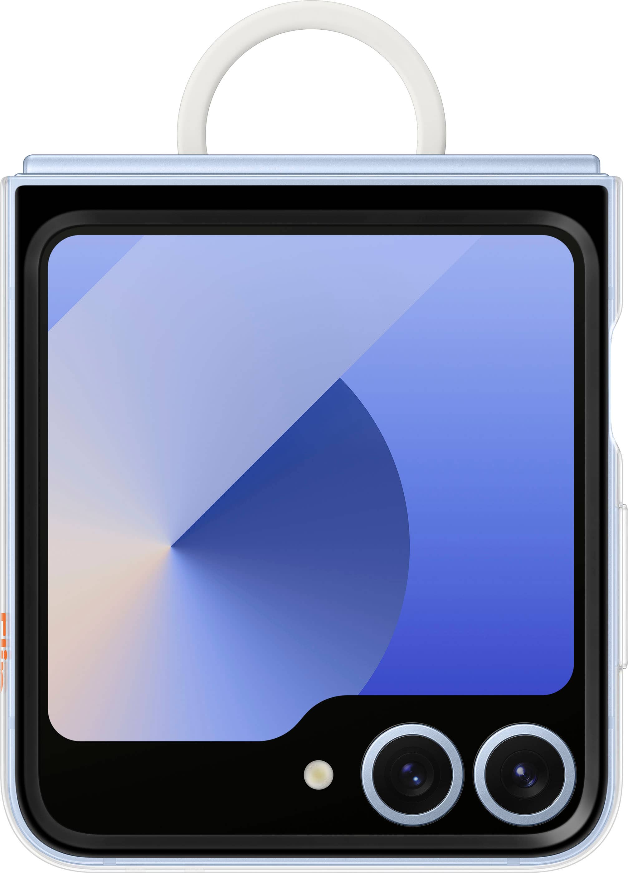 Samsung - Galaxy Z Flip7 FE and Galaxy Z Flip6 Case - Clear