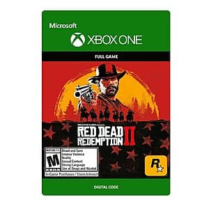 Red Dead Redemption 2 (Xbox) for $15