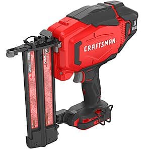 CRAFTSMAN V20 Cordless Brad Nailer (Tool Only) for $99 with 10% Back on Prime Card