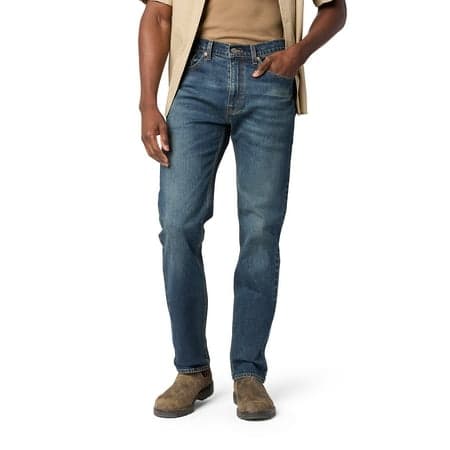 Levi Strauss Signature Men's and Big and Tall Regular Fit Jeans