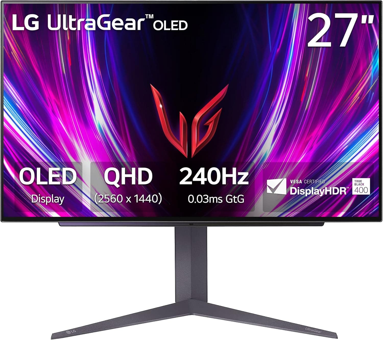 Immersive Gaming Experience: LG 27-inch Ultragear OLED Monitor