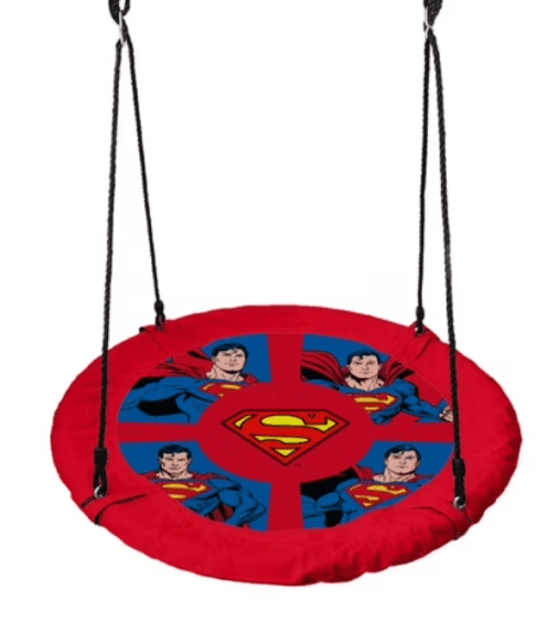 Superman 40" Saucer Tree Swing for Kids Walmart