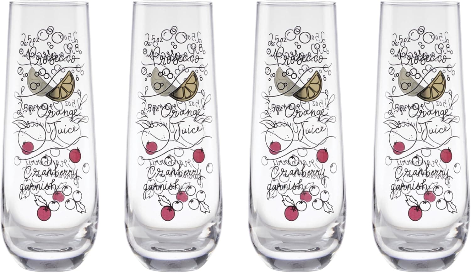 Celebrate in Style with Kate Spade Stemless Flutes