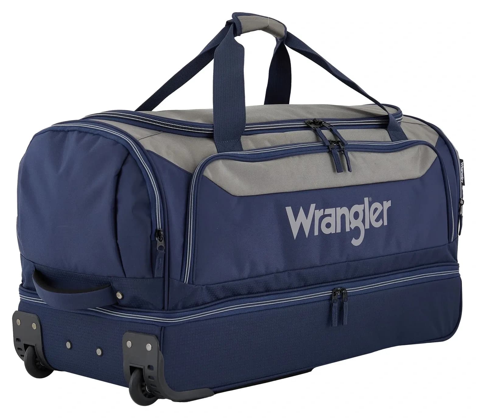 Wrangler 30" Drop-Bottom Rolling Travel Duffel (XL) eBay