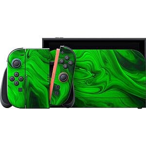 Razer Switch Skin: Acid Sludge Vinyl Wrap for Nintendo Switch