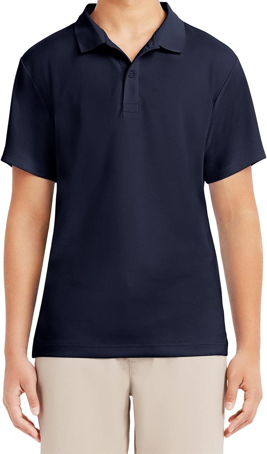 Izod Men's Navy Blue Performance Polo Shirt - 69% Off