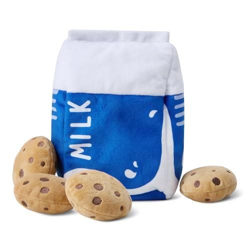 Amazon Basics Milk Carton & Cookies Dog Squeak Toys Amazon