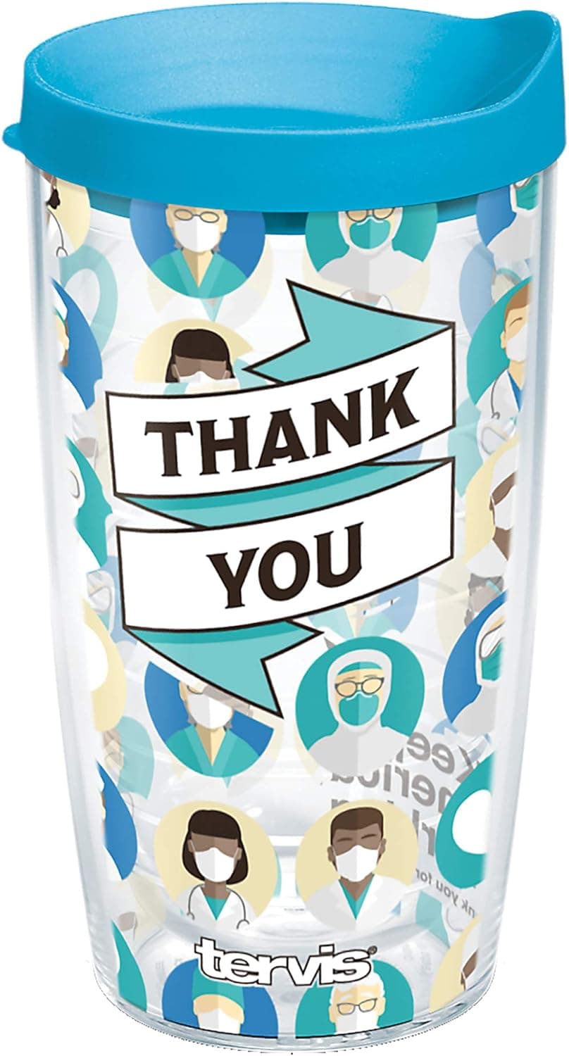 Tervis Healthcare Salute Insulated Tumbler - 16oz Clear