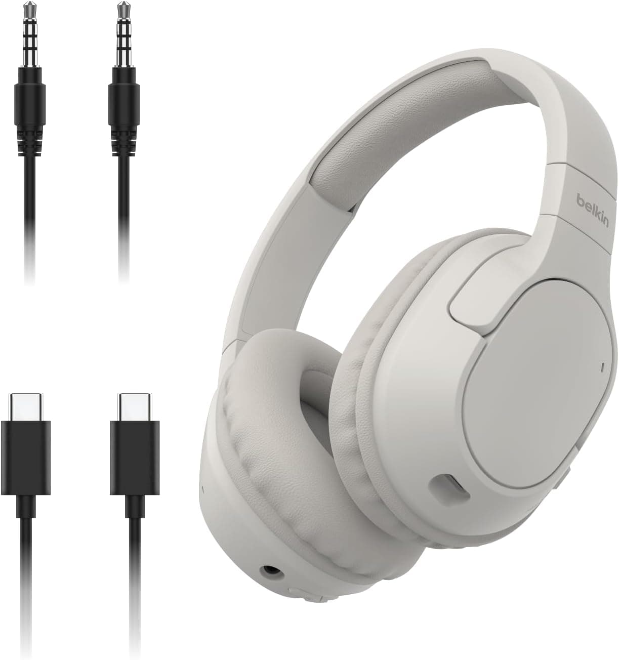 Belkin SoundForm Surround Bluetooth Headphones with 60H Playtime