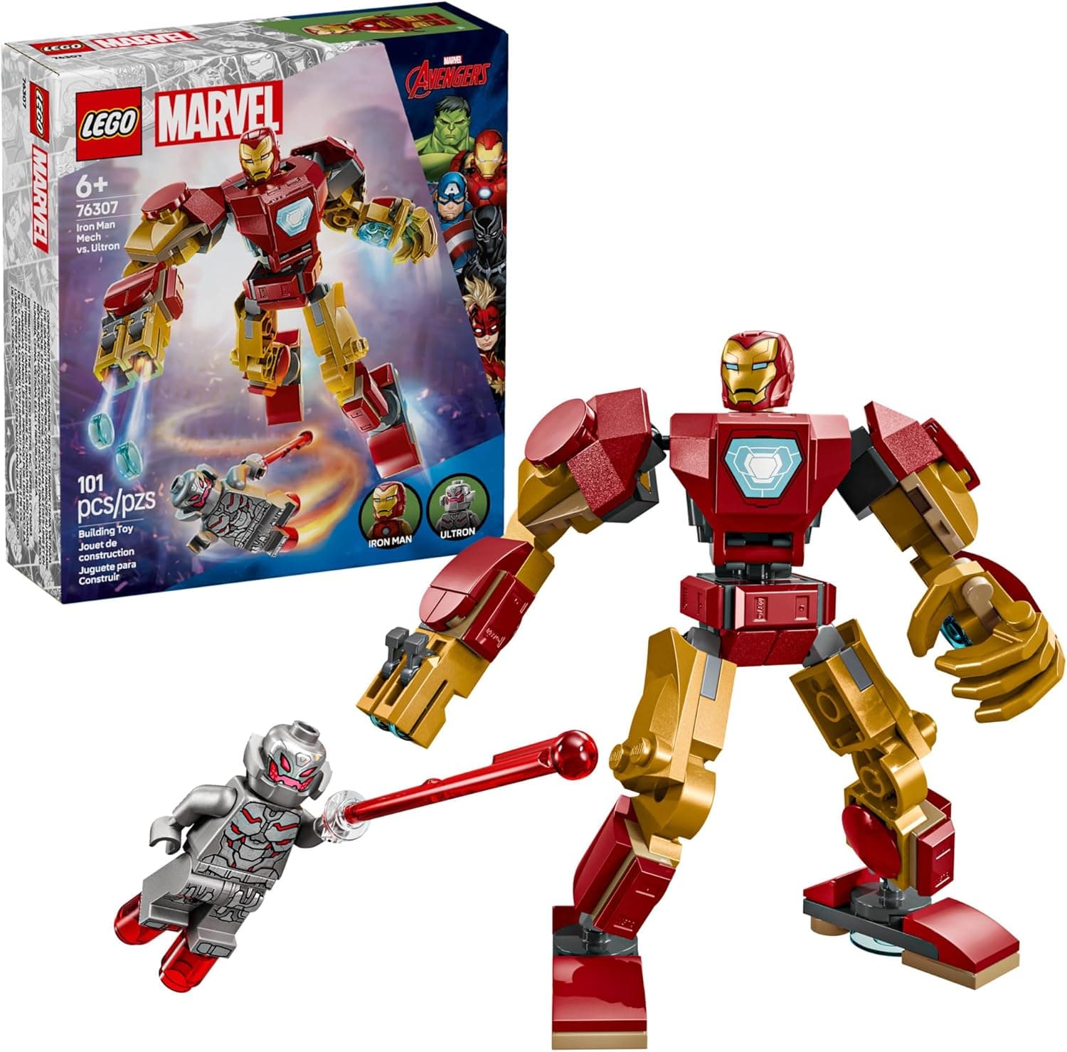 Assemble the Mighty Mech: LEGO Marvel Iron Man Set