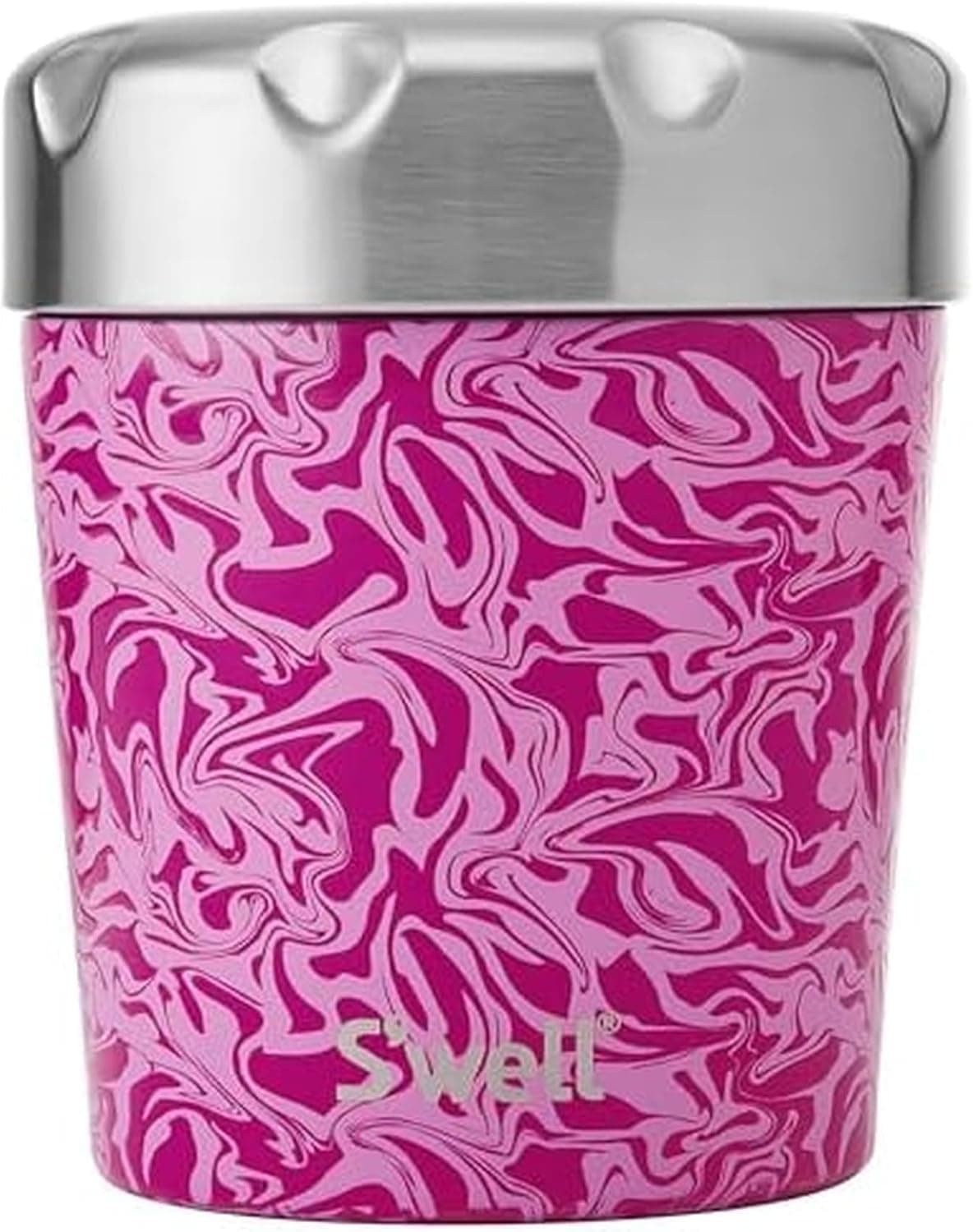 Enjoy Frozen Treats Anytime with the S'well Strawberry Swirl Chiller