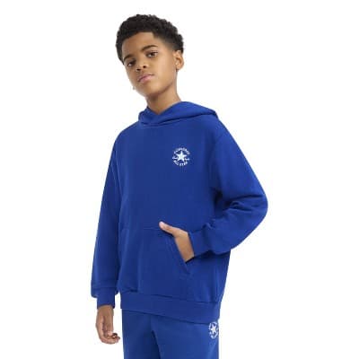Converse® Boys' French Terry Hoodie Sweatshirt - Blue XL