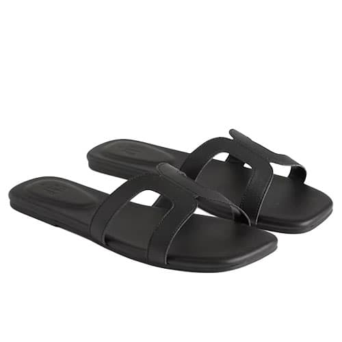 Gap Vegan-Leather Slides - $11 Shipped