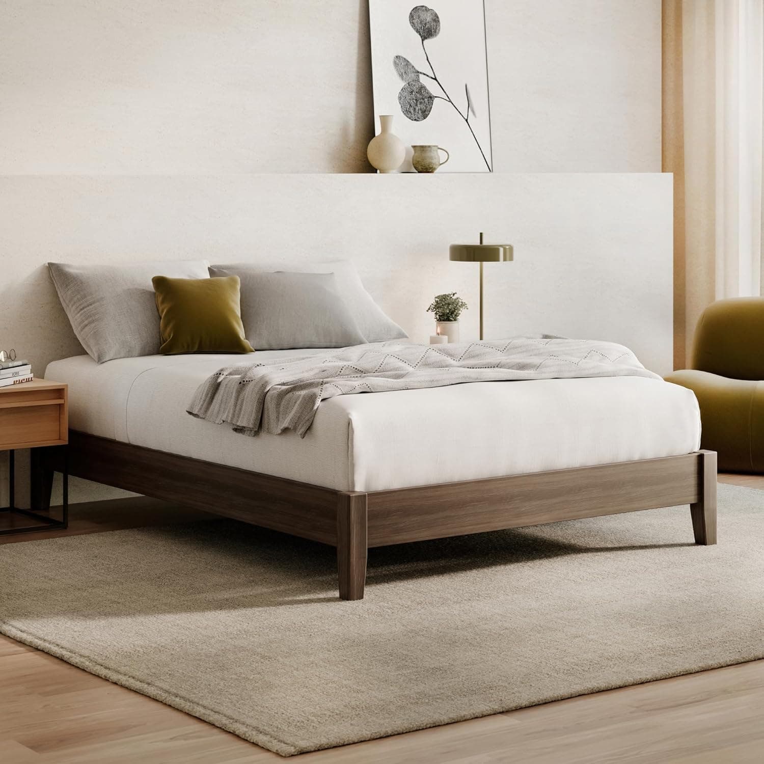 Elevate Your Bedroom with the Sturdy Nectar Premier King Bed Frame