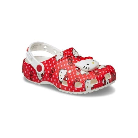 Crocs Hello Kitty Red Classic Clog K Mlt
