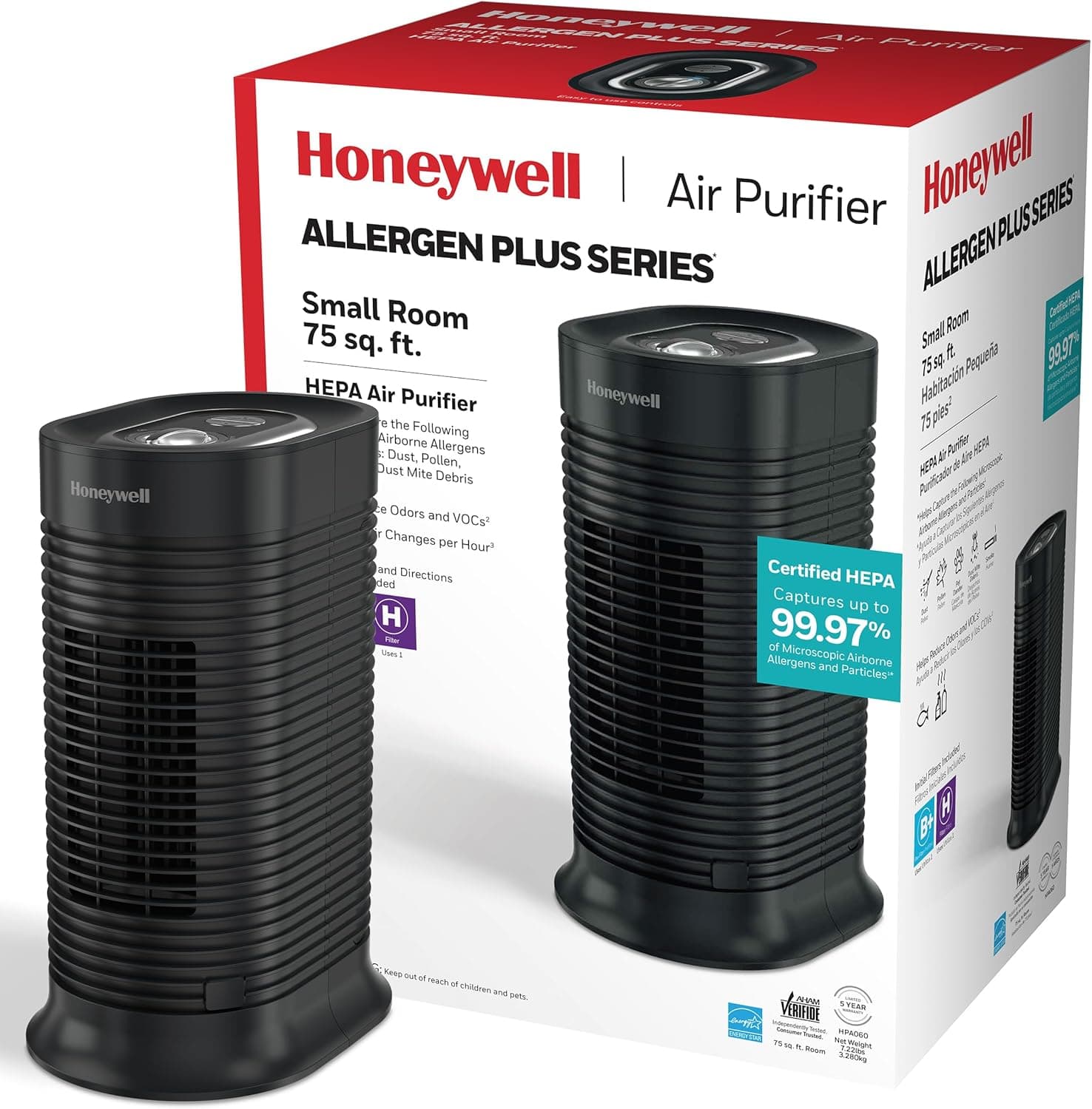 Breathe Easy with Honeywell's HEPA Air Purifier