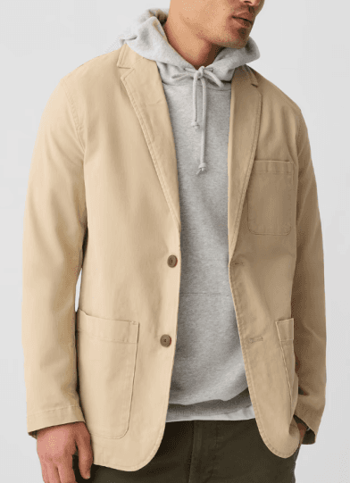 Get the Stylish Gap Factory Men's Twill Blazer at a Great Price