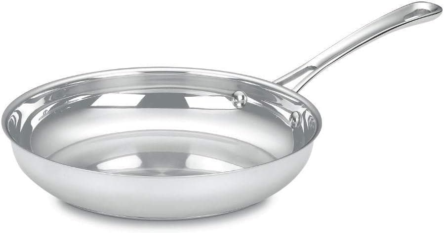 Cuisinart Contour Stainless 10" Open Skillet Amazon