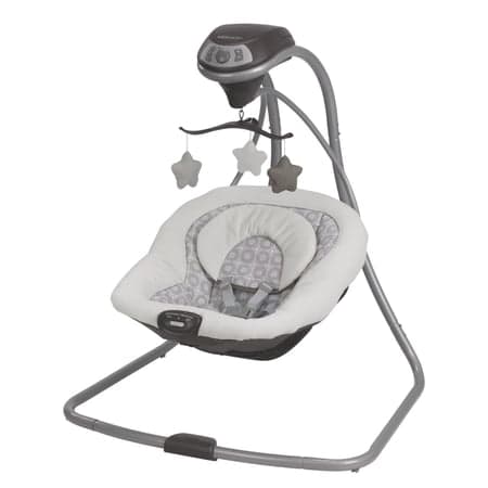Graco Simple Sway Baby Swing, 5.5 - 30 lb, Abbington