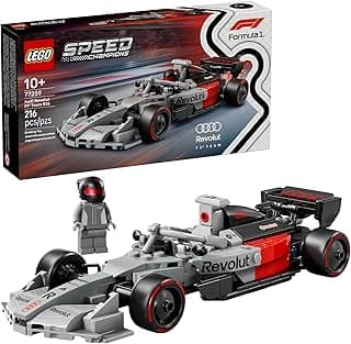 LEGO Speed Champions Audi Revolut F1 Team R26 Race Car Toy - Building Sets for Boys & Girls, Ages 10+ - F1 Car Kit for Display or Play - Gift for Birthdays - 77259