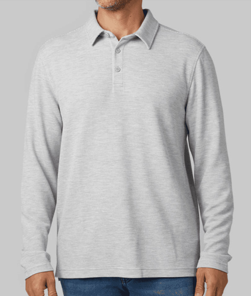 Comfortable Long-Sleeve Polo Shirts for Everyday Wear