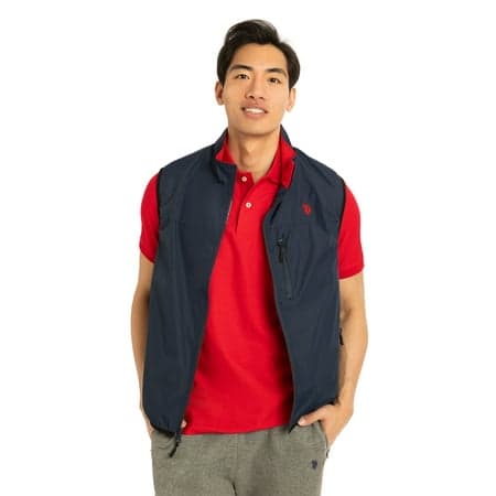 U.S. Polo Assn. Men's & Big Men's Fleece Lined Vest, Sizes S-3XL