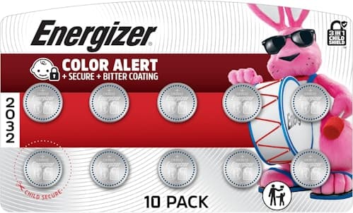 Energizer 2032 Lithium Batteries 10-Pack