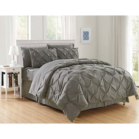 Elegant Comfort 1500 Premier Hotel Collection 8 Piece Comforter Sets, Full/Queen