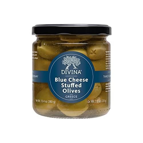 Save 30% on DIVINA Blue-Cheese-Stuffed Green Olives