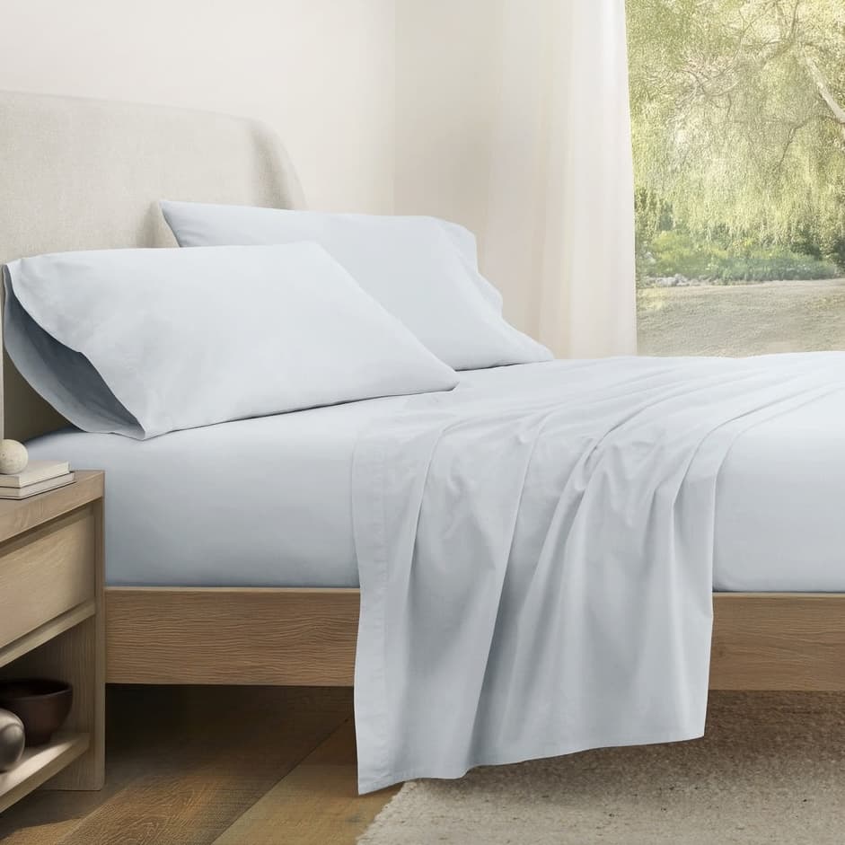 Cozy Up in 100% Cotton Sheets from $29