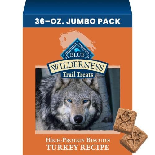 Blue Buffalo Wilderness Trail Dog Treats - Healthy Snacks for Pets