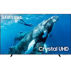 Massive 98" Samsung Crystal UHD Smart TV - $1400 with Free Shipping