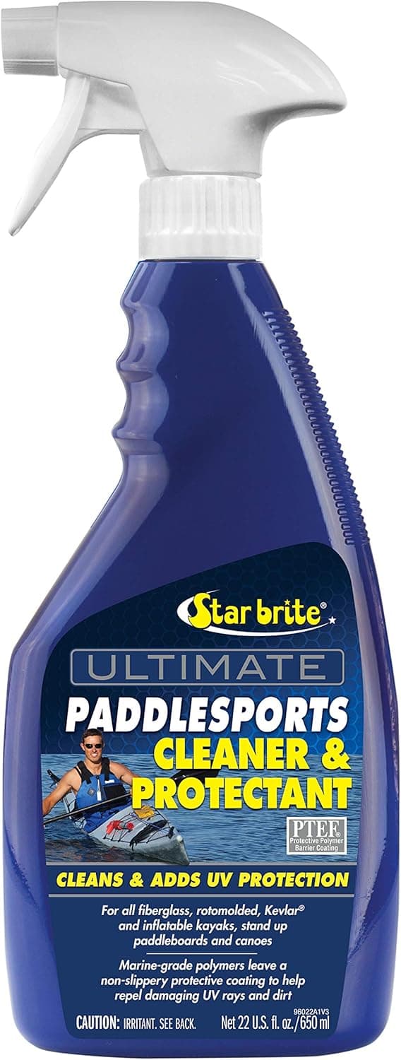 Star Brite Paddlesports Cleaner & Protectant - UV Shield for Kayaks, Canoes, and Paddleboards