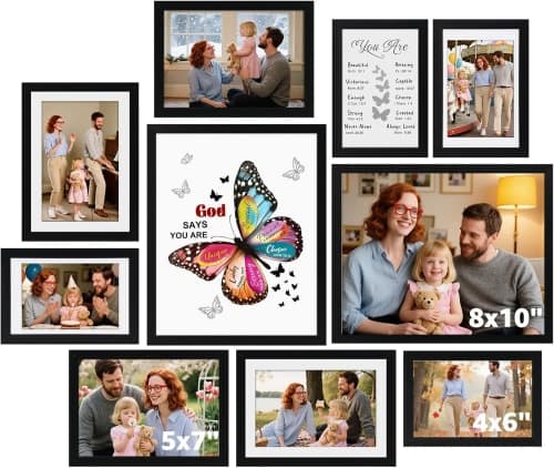 50% Off Giftgarden 10-Pack Christian Frame Set