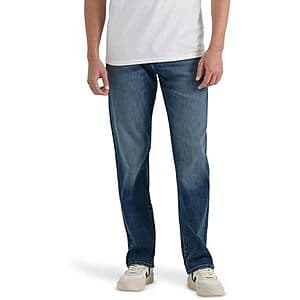 Lee Men's Extreme Motion Relaxed Straight Jeans (Warrior) $18.60