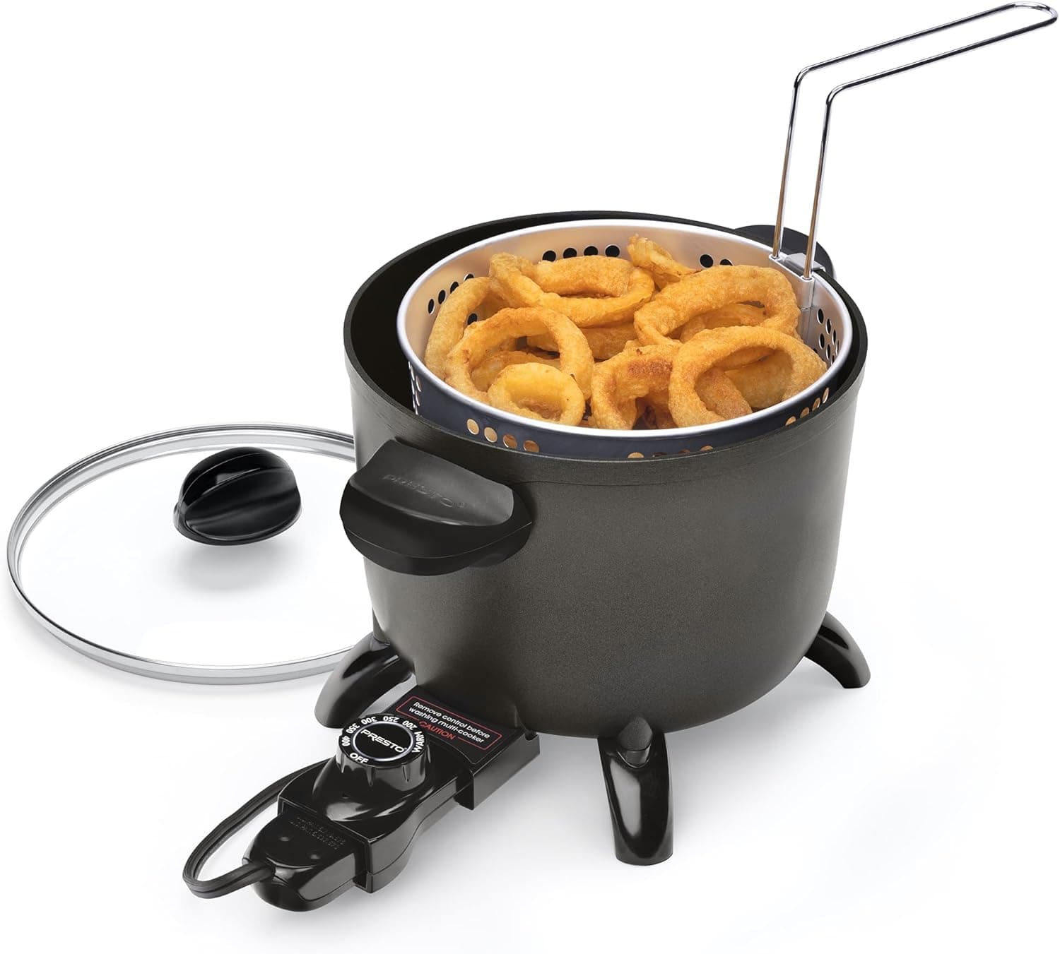 Presto 06006 Kitchen Kettle: Multi-Cooker, Steamer, Deep Fryer