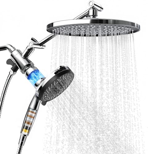 High Pressure Rainfall Shower Head with Handheld - 50% Off