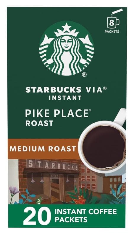 Convenient Starbucks VIA Instant Coffee, 46% Off
