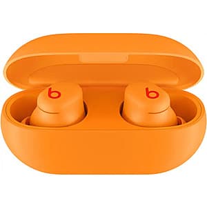 Beats Solo Buds True Wireless Earbuds in Orange for $50 + Free Shipping